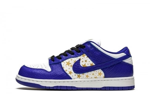 Supreme x SB Dunk Low Stars Hyper Royal - DH3228-100 | Good Reps Ret For Shoes