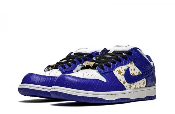 Supreme x SB Dunk Low Stars Hyper Royal - DH3228-100 | Good Reps Ret For Shoes