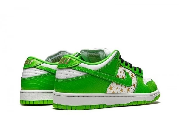 Supreme x SB Dunk Low Stars Mean Green - DH3228-101 | Buy Reps Ret Sneakers Website