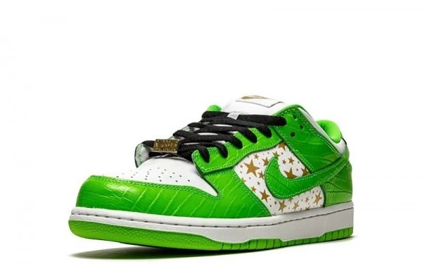 Supreme x SB Dunk Low Stars Mean Green - DH3228-101 | Buy Reps Ret Sneakers Website