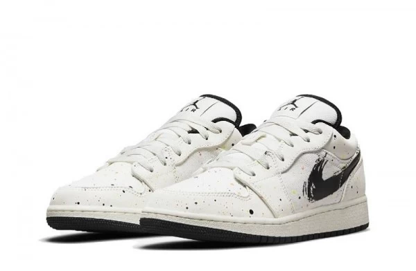 Air Jordan 1 Low Paint Splatter Sneakers Reps - DH3295-100 | sneaker rep ret websites