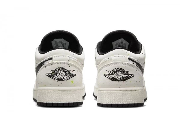 Air Jordan 1 Low Paint Splatter Sneakers Reps - DH3295-100 | sneaker rep ret websites