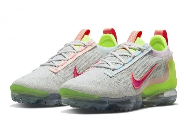Air VaporMax Flyknit Neon Grey Volt Green - DH4088-002 | Good Reps Ret For Shoes