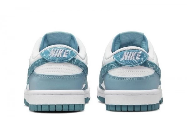 SB Dunk Low Blue Paisley Sneakers Reps - DH4401-101 - good reps for shoes