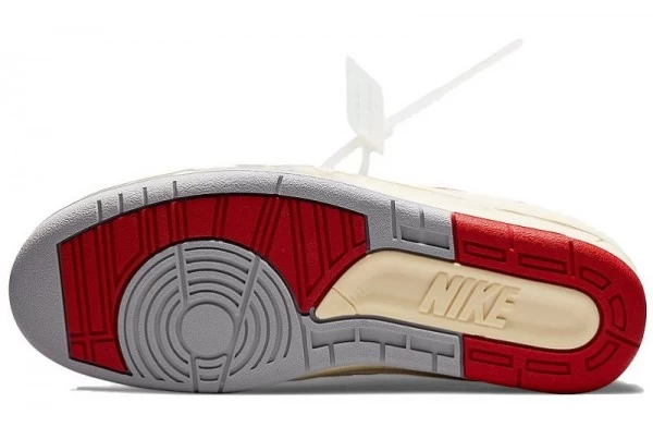 Off-White x Air Jordan 2 Retro Low SP White Varsity Red Sneakers Reps - DJ4375-106 | sneaker rep websites