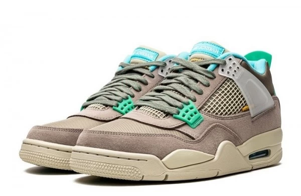 Union LA x Air Jordan 4 Retro 30th Anniversary Taupe Haze Sneakers Reps - DJ5718-242 | sneaker rep websites
