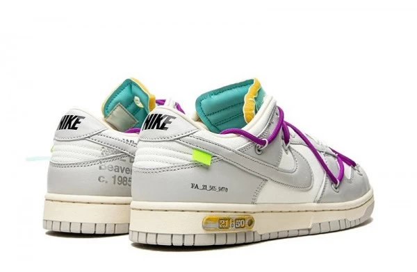 Off-White x SB Dunk Low Lot 21 - DM1602-100 | Best Replica Ret Sneaker Sites