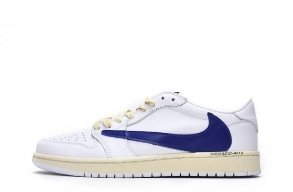 Travi Scott x Air Jordan 1 Low OG Fragment White Blue Sneakers Reps - DM6839-186 | sneaker rep ret websites