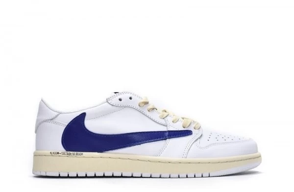 Travi Scott x Air Jordan 1 Low OG Fragment White Blue Sneakers Reps - DM6839-186 | sneaker rep ret websites