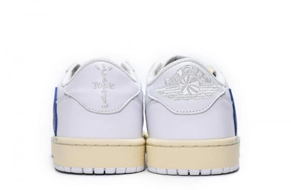 Travi Scott x Air Jordan 1 Low OG Fragment White Blue Sneakers Reps - DM6839-186 | sneaker rep ret websites