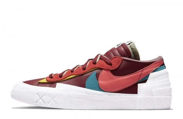 Blazer Low KAWS Sacai Team Red - DM7901-600 | best replica ret sneaker sites