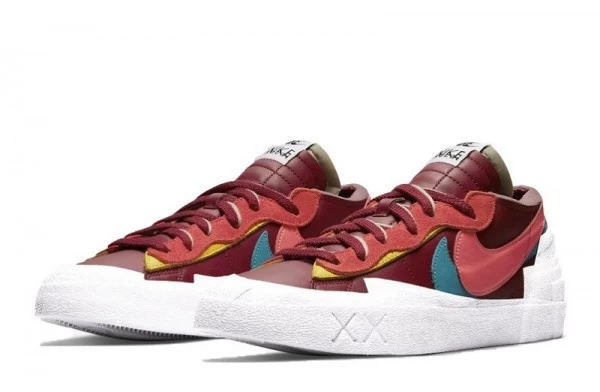 Blazer Low KAWS Sacai Team Red - DM7901-600 | best replica ret sneaker sites