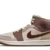 Air Jordan 1 Mid Dark Pony Smoky Mauve Sneakers Reps - DO7440-821 | buy reps sneakers website