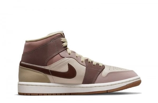 Air Jordan 1 Mid Dark Pony Smoky Mauve Sneakers Reps - DO7440-821 | buy reps sneakers website
