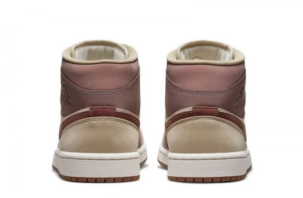 Air Jordan 1 Mid Dark Pony Smoky Mauve Sneakers Reps - DO7440-821 | buy reps sneakers website