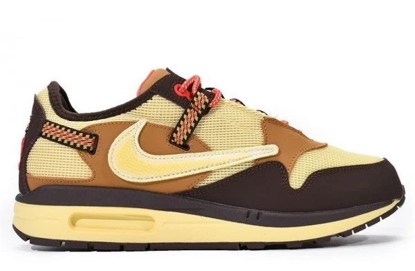 Travis Scott X Air Max 1 Baroque Brown Sneakers Reps - DO9392-200 | sneaker rep websites
