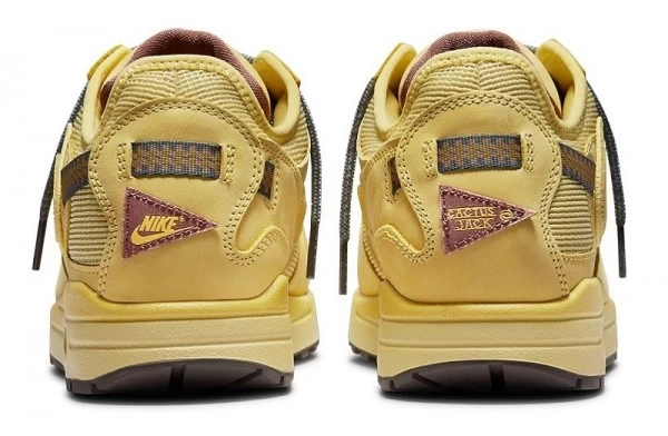 Travis Scott X Air Max 1 Wheat Saturn Gold Sneakers Reps - DO9392-700 | good reps for shoes