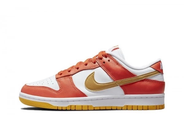 SB Dunk Low Orange White University Gold - DQ4690-800 | Best Replica Ret Sneaker Sites