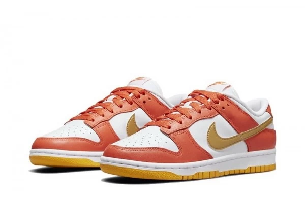 SB Dunk Low Orange White University Gold - DQ4690-800 | Best Replica Ret Sneaker Sites