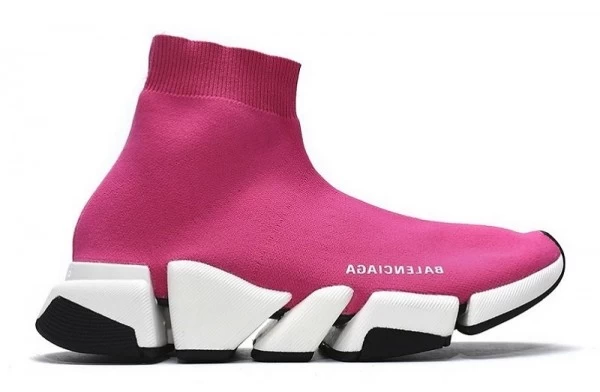 Balenciaga Speed Trainer Mid Pink White - 617196W2DB25395 | sneaker rep ret websites