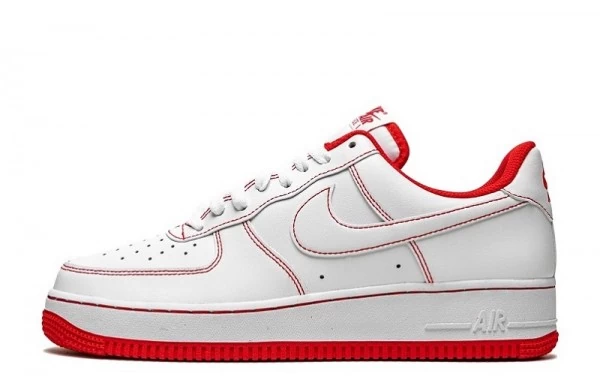 Nike Air Force 1 Low White University Red - CV1724-100 | Sneaker Rep Ret Websites