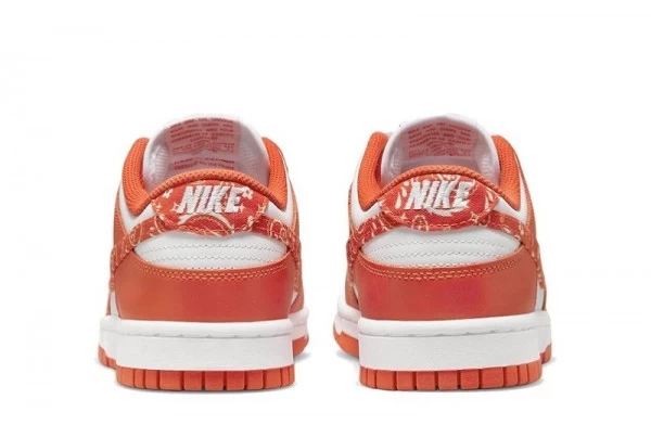 SB Dunk Low Essential Orange Paisley - DH4401-103 | Best Replica Ret Sneaker Sites