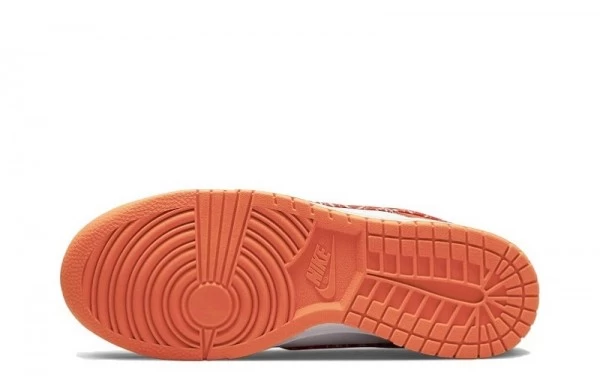 SB Dunk Low Essential Orange Paisley - DH4401-103 | Best Replica Ret Sneaker Sites