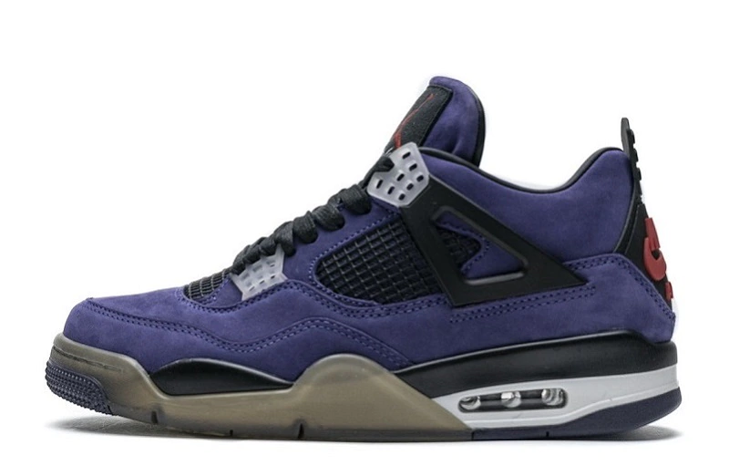 Travis Scott x Air Jordan 4 Retro Purple Suede Reps - AJ4-766302 Good Reps Ret For Shoes