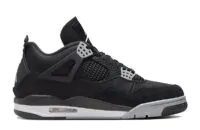 Air Jordan 4 Retro SE Black Canvas Sneakers - DH7138-006 - Good Reps Ret For Shoes