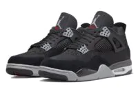 Air Jordan 4 Retro SE Black Canvas Sneakers - DH7138-006 - Good Reps Ret For Shoes
