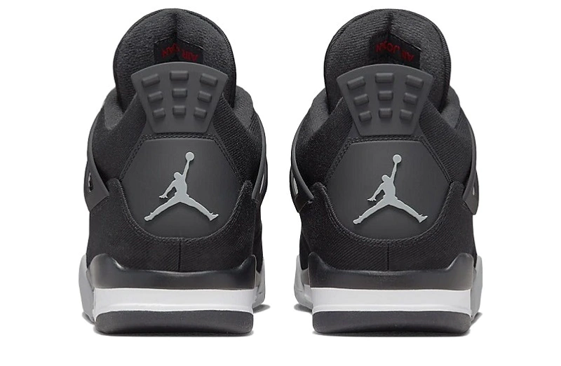 Air Jordan 4 Retro SE Black Canvas Sneakers - DH7138-006 - Good Reps Ret For Shoes