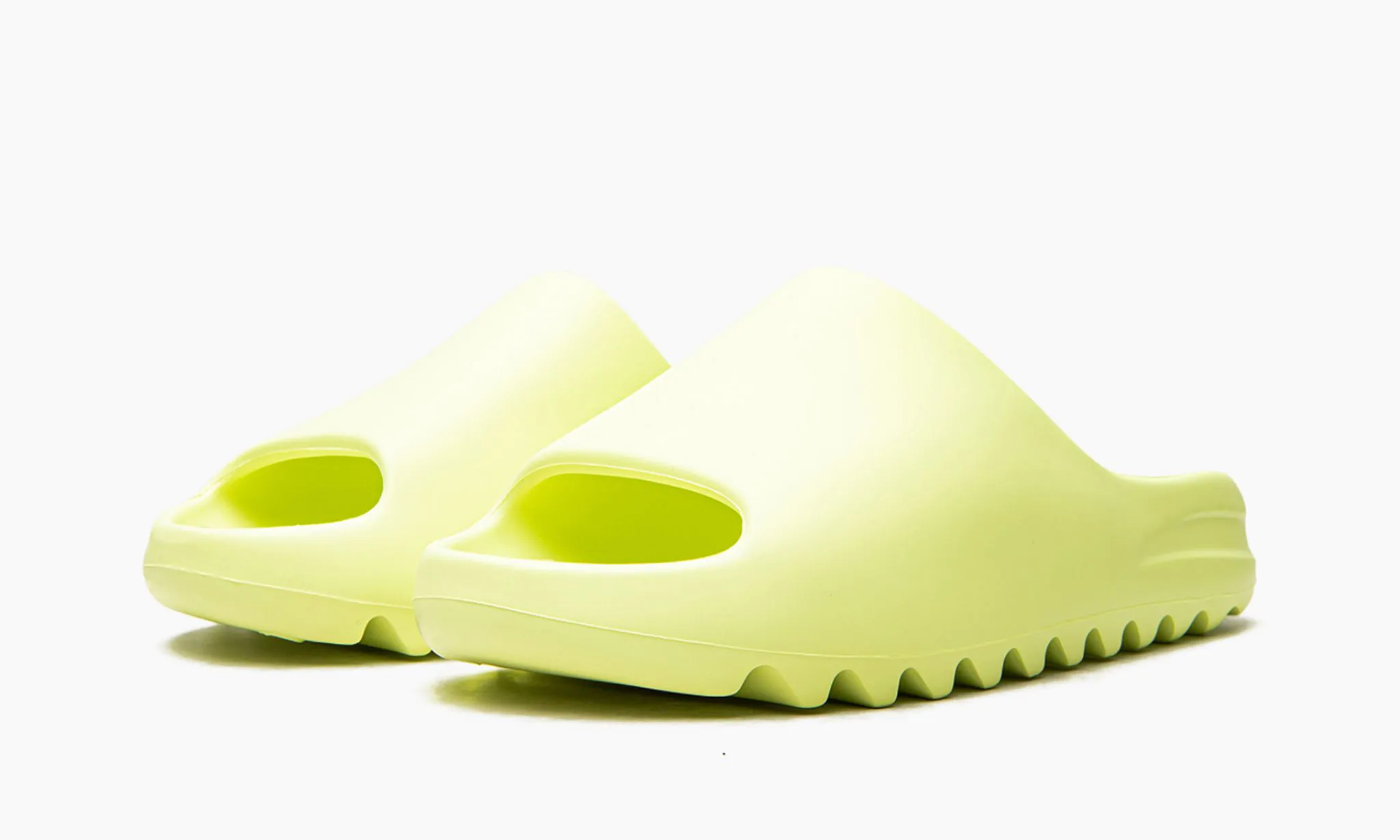 Adidas Yeezy Slide Glow Green Reps- GX6138 - Best Replica Ret Sneaker Sites
