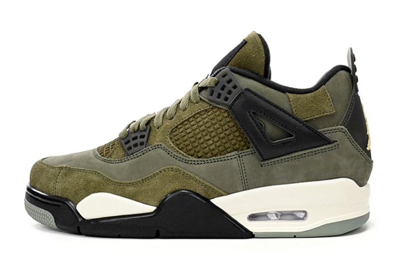 Air Jordan 4 Retro Craft Medium Olive Sneakers - FB9927-200 - Good Reps Ret For Shoes