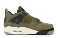 Air Jordan 4 Retro Craft Medium Olive Sneakers - FB9927-200 - Good Reps Ret For Shoes
