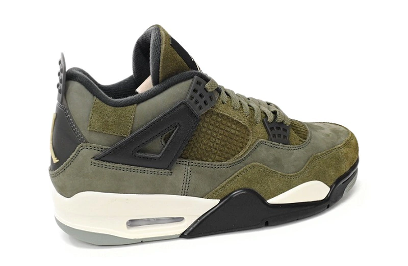 Air Jordan 4 Retro Craft Medium Olive Sneakers - FB9927-200 - Good Reps Ret For Shoes
