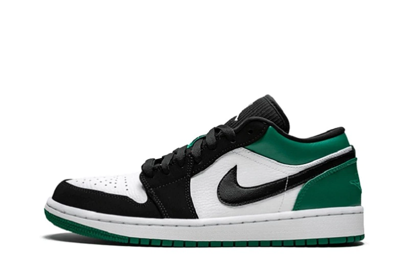 Air Jordan 1 Low Mystic Green Reps Shoes - 553558-113 - Sneaker Rep Ret Websites