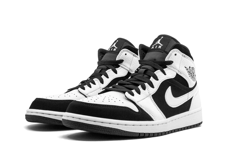 Air Jordan 1 Retro Mid Tuxedo Reps - 554724-113 - Good Reps Ret For Shoes