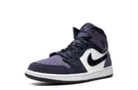 Air Jordan 1 Mid Obsidian Sanded Purple Reps - 554724-445 Best Replica Ret Sneaker Sites