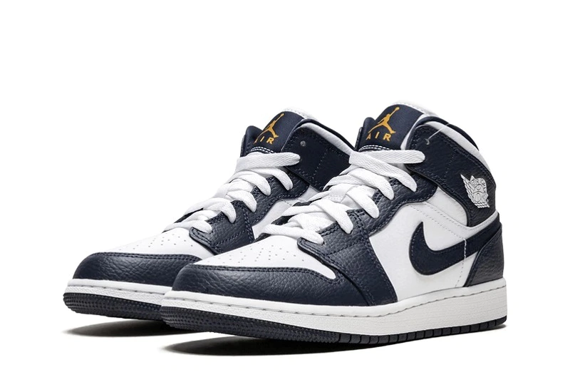 Air Jordan 1 Mid GS Obsidian Reps - 554725-174 - Good Reps Ret For Shoes