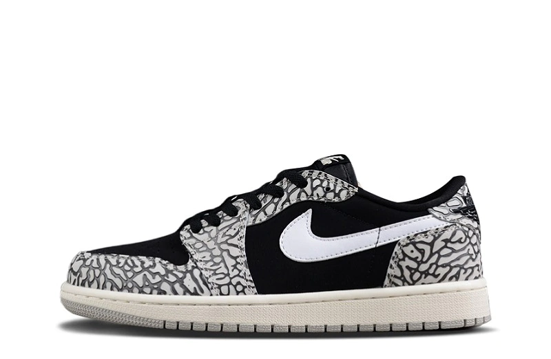 Air Jordan 1 Retro Low OG Black Cement Shoes - CZ0790-001 - Buy Reps Ret Sneakers Website