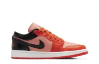 Air Jordan 1 Low SE Orange Black Reps Shoes - DM3379-600 - Sneaker Rep Ret Websites