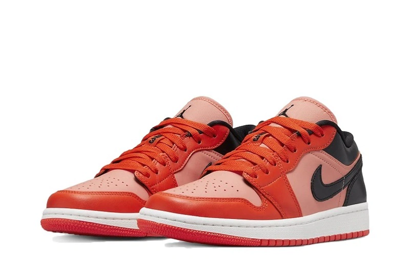 Air Jordan 1 Low SE Orange Black Reps Shoes - DM3379-600 - Sneaker Rep Ret Websites