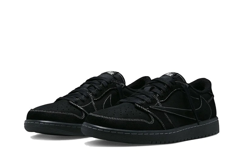 Travis Scott x Air Jordan 1 Low OG SP Black Phantom Reps Shoes - DM7866-001 - Sneaker Rep Ret Websites