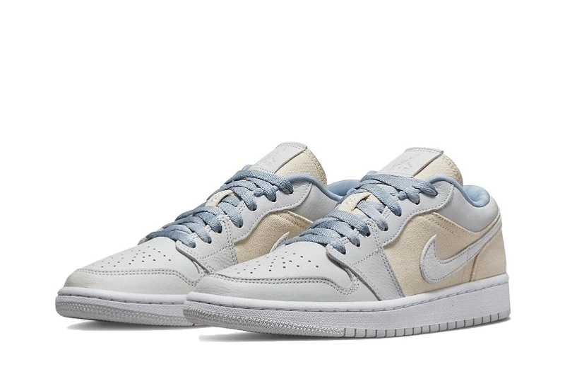 Buy WMNS Air Jordan 1 Low Sail Canvas Sneakers| Best reps shoes at retsneakers.com