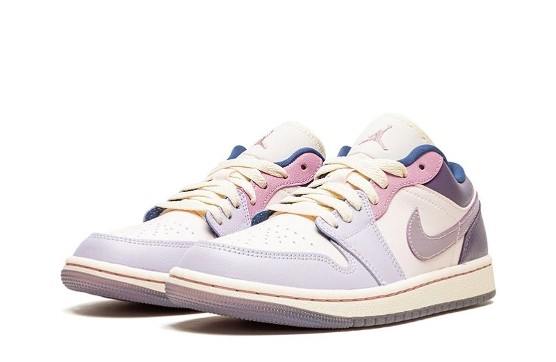 WMNS Air Jordan 1 Low Pastel Purple Reps Shoes - DZ2768-651 - Sneaker Rep Ret Websites