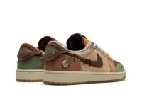 Zion Williamson x Air Jordan 1 Low OG Voodoo Reps Shoes - DZ7292-200 - Best Replica Ret Sneaker Sites