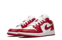 Where to buy the Air Jordan 1 Low GS Gym Red White Reps Sneakers? - 553560-611