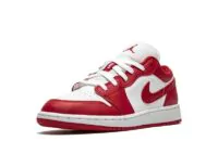 Where to buy the Air Jordan 1 Low GS Gym Red White Reps Sneakers? - 553560-611