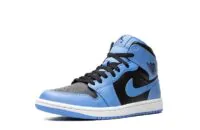 Air Jordan 1 Mid University Blue Black Sneakers - DQ8426-401 - Buy Reps Ret Sneakers Website