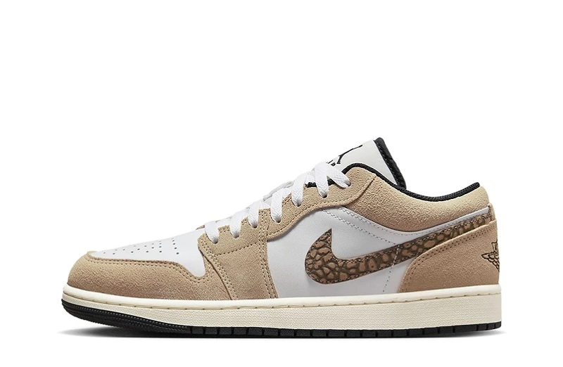 Air Jordan 1 Low SE ‘Brown Elephant’ Sneakers - DZ4130-201 | Sneaker Rep Ret Websites At Retsneakers.com